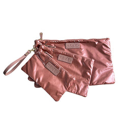 The Carly Trio Wristlet Rose