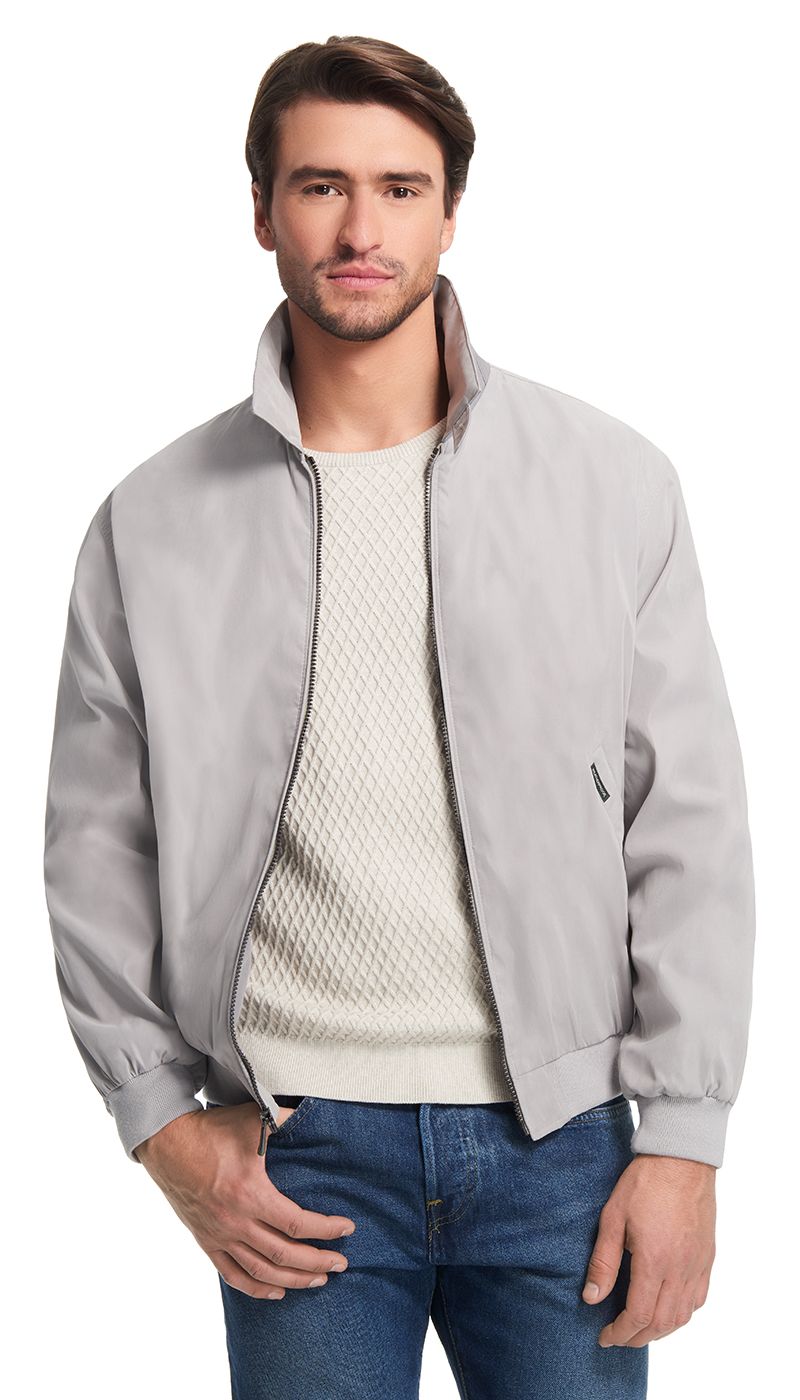  Weatherproof Men's Microfiber Golf Jacket - Fog - Bonton