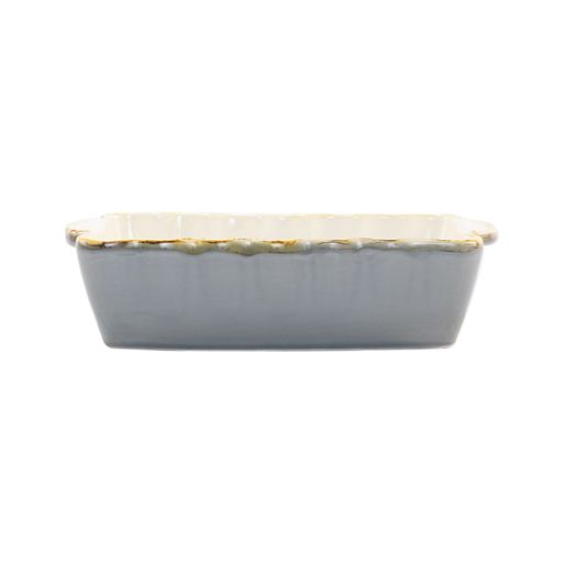  Vietri Italian Bakers Small Rectangular Baker - Gray - Bonton