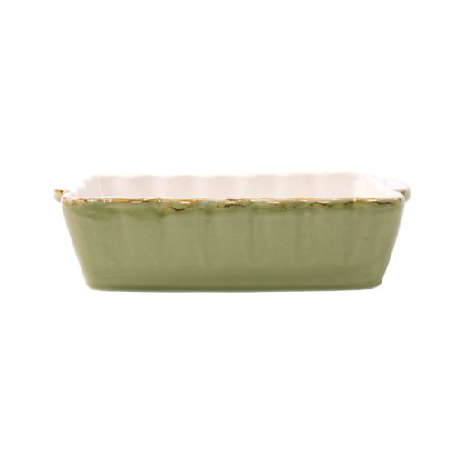  Vietri Italian Bakers Small Rectangular Baker - Green - Bonton