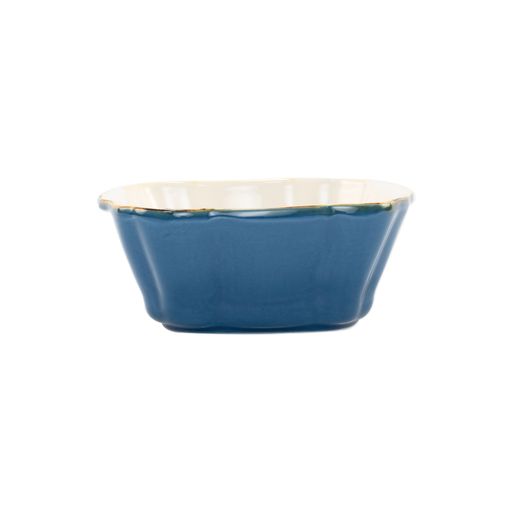  Vietri Italian Bakers Small Square Baker - Blue - Bonton