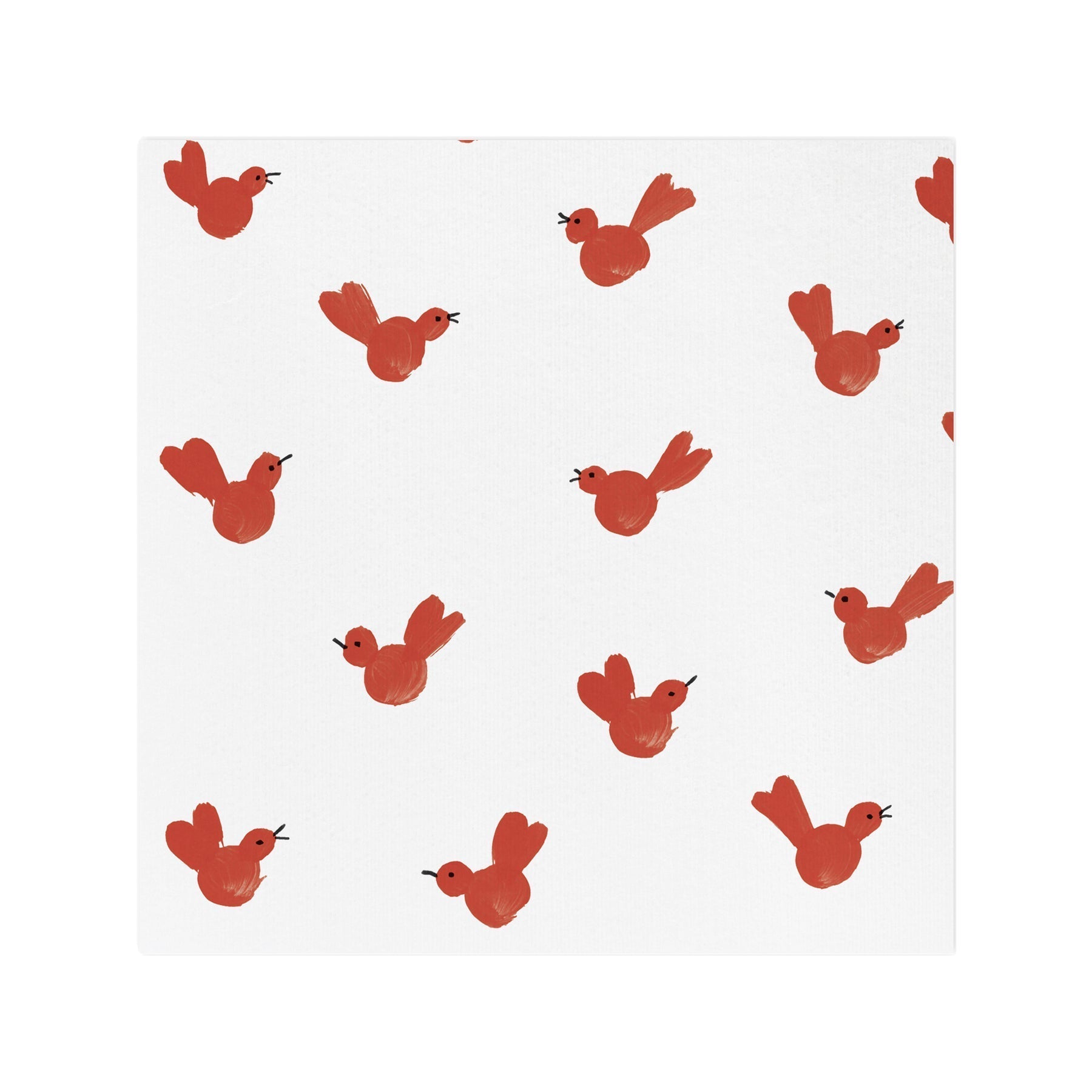  Vietri Papersoft Napkins Bird Cocktail Napkins (Pack of 20) - Set of 6 - White - Bonton