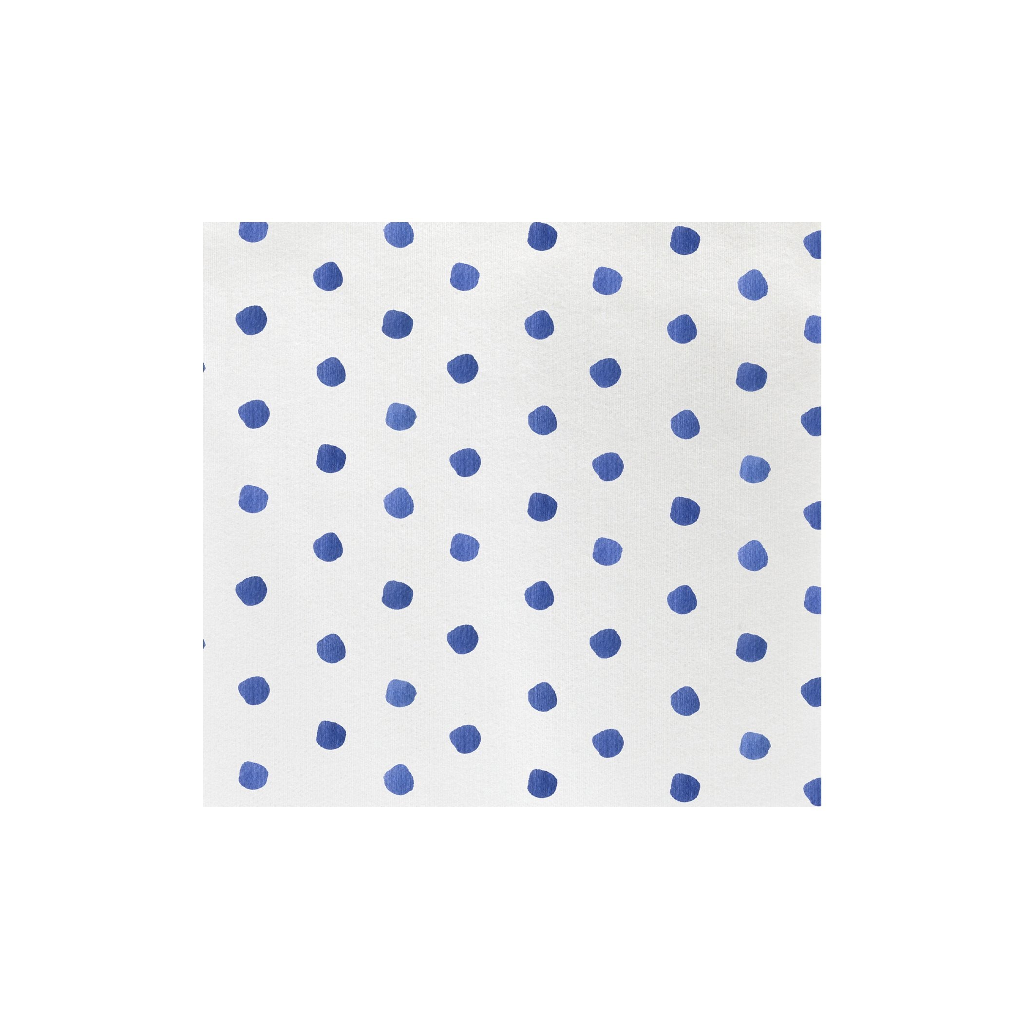  Vietri Papersoft Napkins Dot Dinner Napkins (Pack of 50) - Blue - Bonton