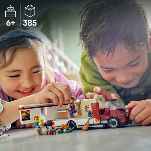 LEGO® City Holiday Adventure Camper Van Toy Vehicle Set 60454