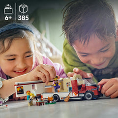 LEGO® City Holiday Adventure Camper Van Toy Vehicle Set 60454