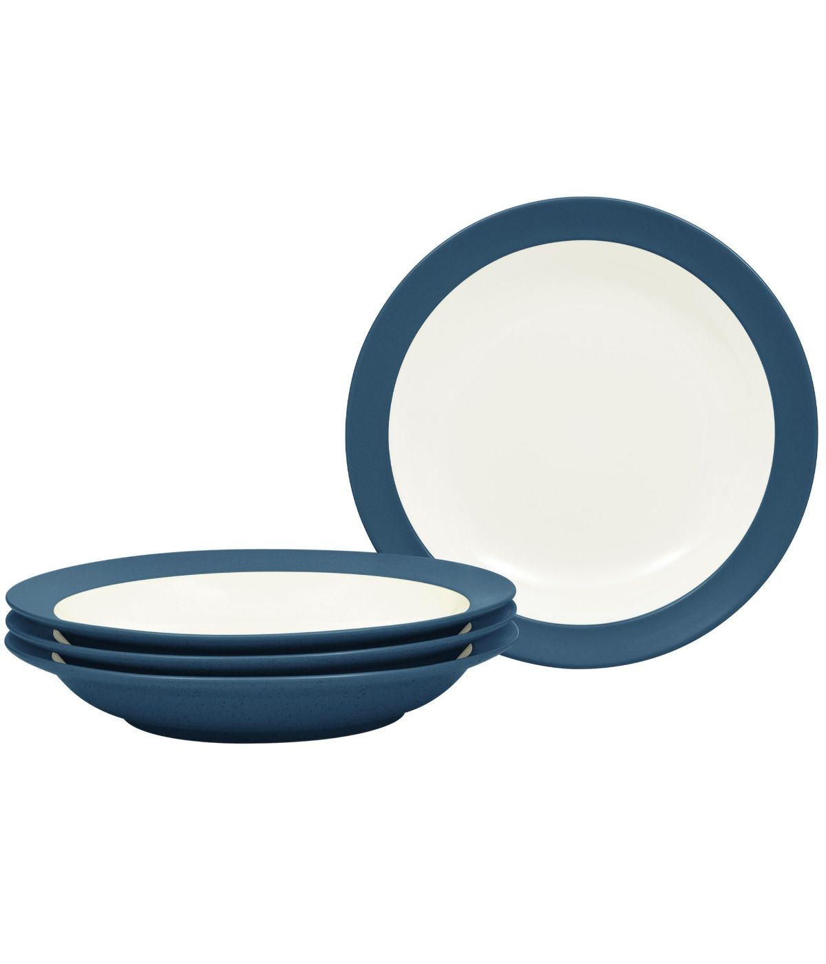  Noritake Colorwave Set of 4 Pasta Bowls - Blue - Bonton