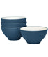  Noritake Colorwave Set of 4 Rice Bowls - Blue - Bonton