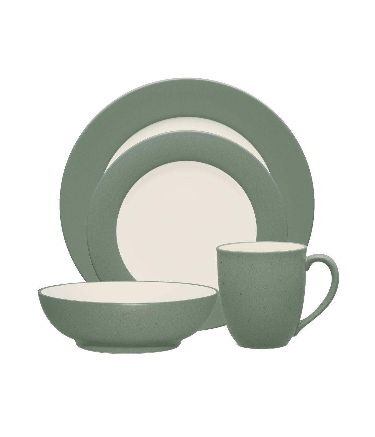  Noritake Colorwave 4 Piece Rim Place Setting - Green - Bonton