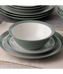 Colorwave Curve 4-Piece Curve Place Setting Green