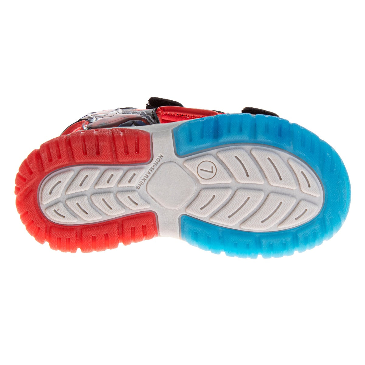  Josmo Spider-Man Boys' Open Toe Sport Sandals (Toddlers) - 6 - Bonton