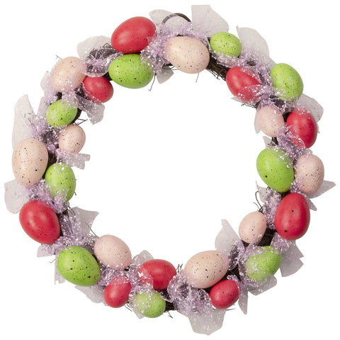 3-Piece Speckled Easter Egg Tree  Ball and Wreath Set