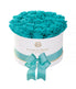  Eternal Roses Empire Gift Box, White - Large - Tiffany Blue - Bonton