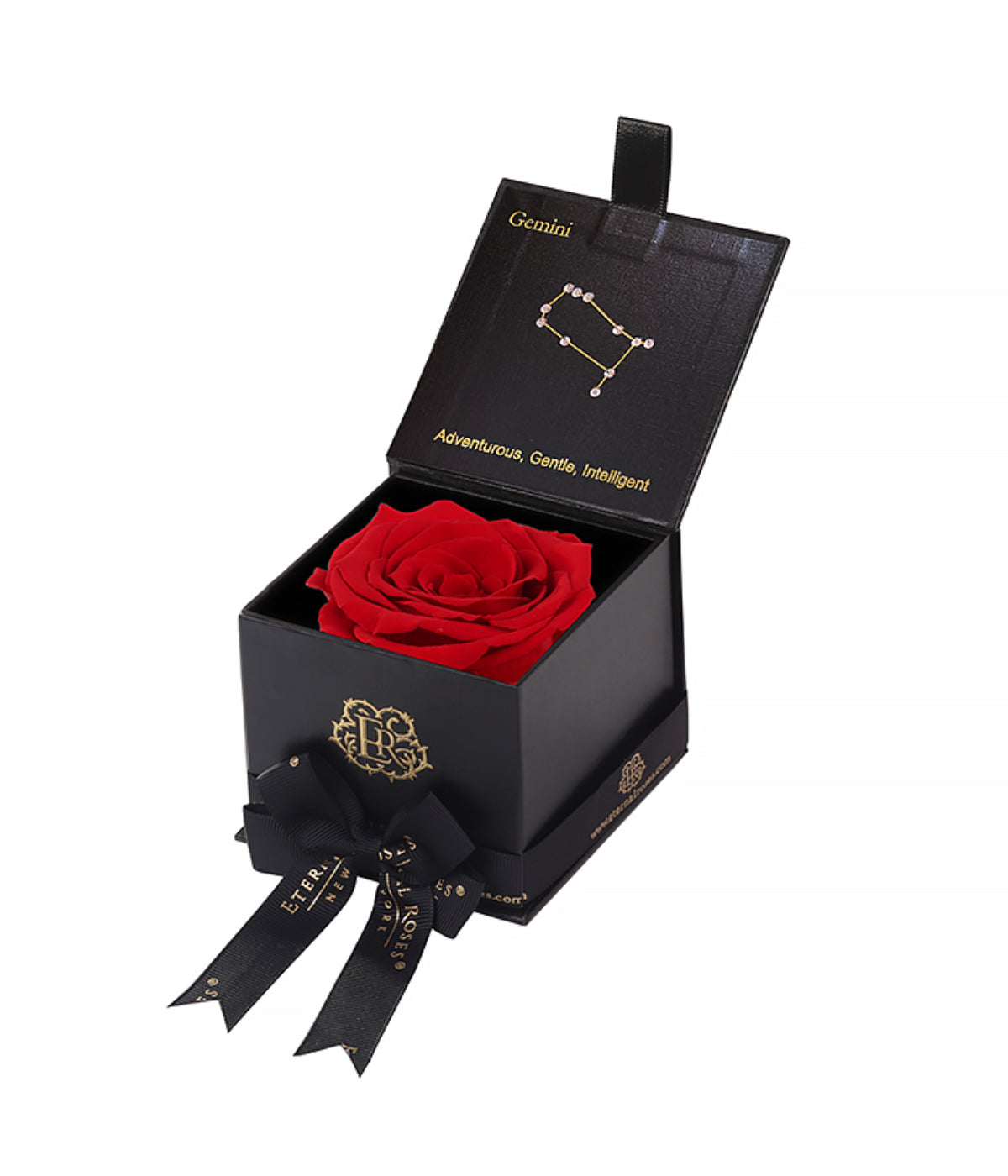  Eternal Roses Astor Gift Box - Gemini - Scarlet - Bonton