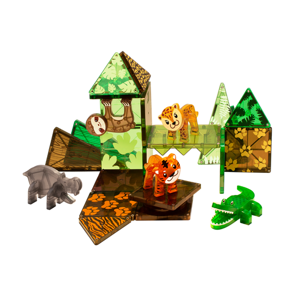 Magna Tiles Jungle Animals 25 Piece Set