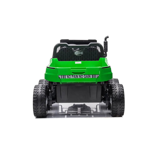 24V 6 Wheeler Freddo Tractor Trailer 2 Seater Ride-on With Dump Cart and Parental Remote
