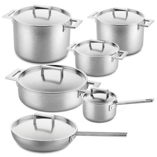 Attiva Pewter 12 Piece Set