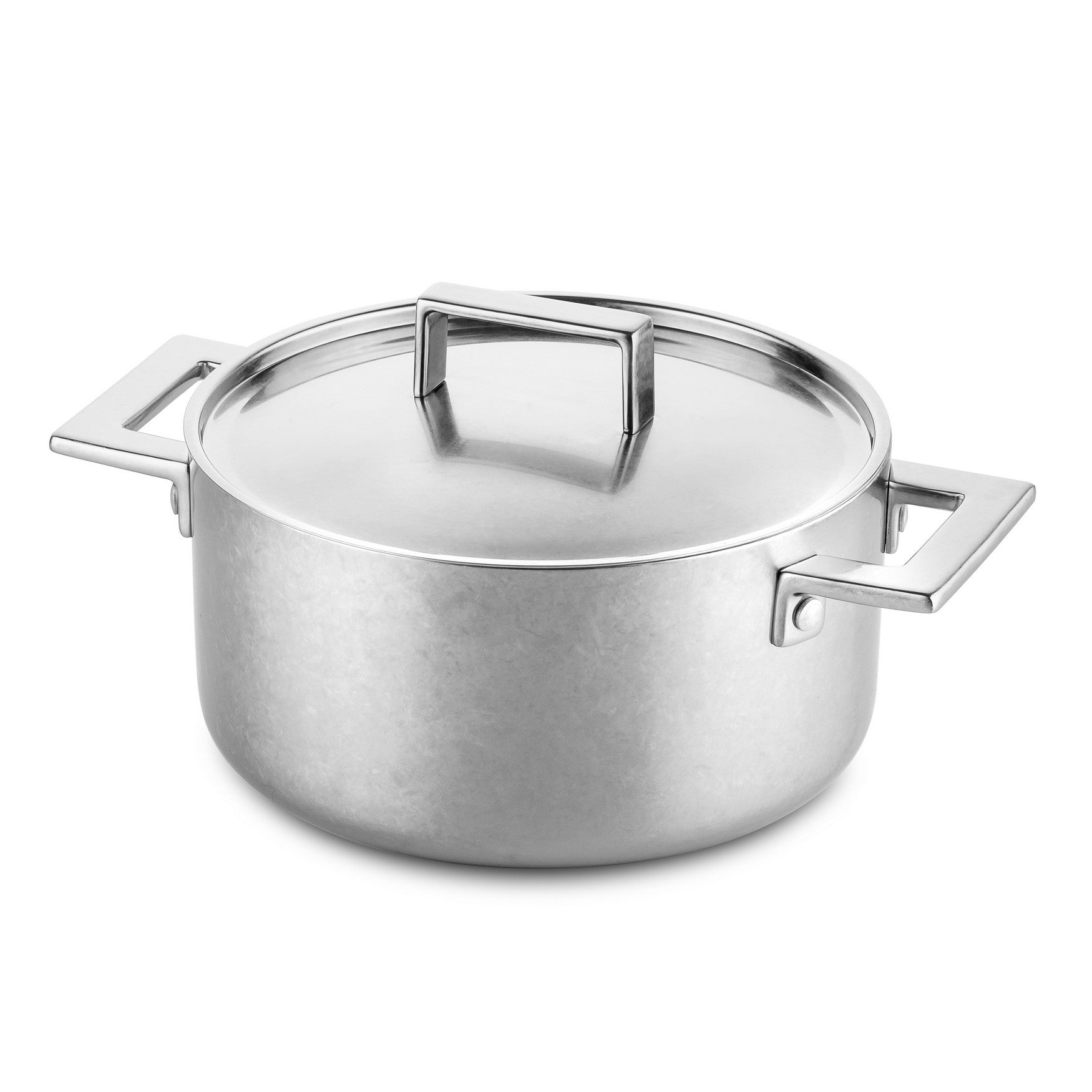  Mepra Attiva Pewter 2 Handle Casserole with Lid - Default Title - Bonton