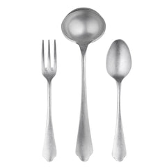 Dolce Vita Pewter 3 Piece Serving Set