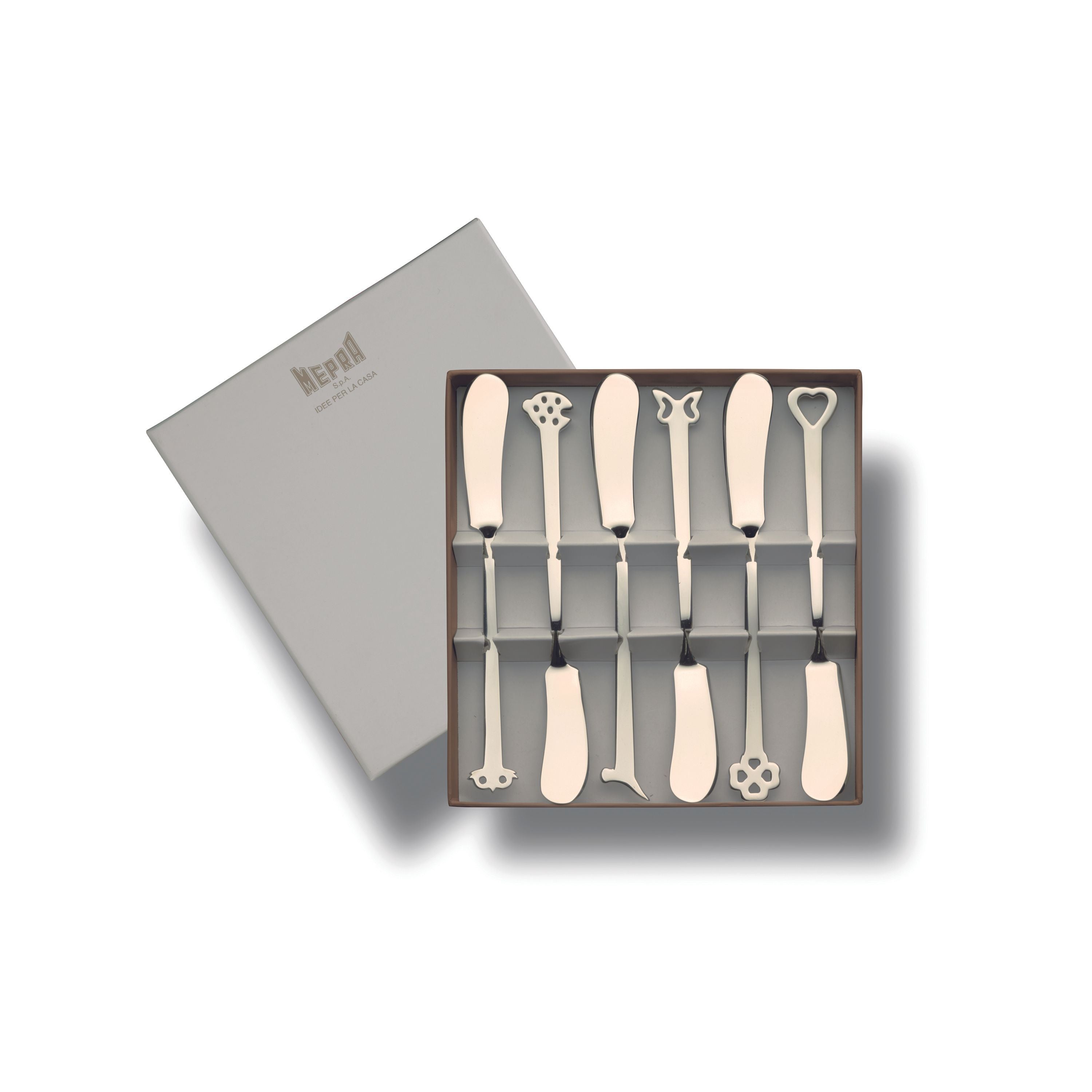  Mepra Evento Butter Spreaders Set of 6 - Default Title - Bonton