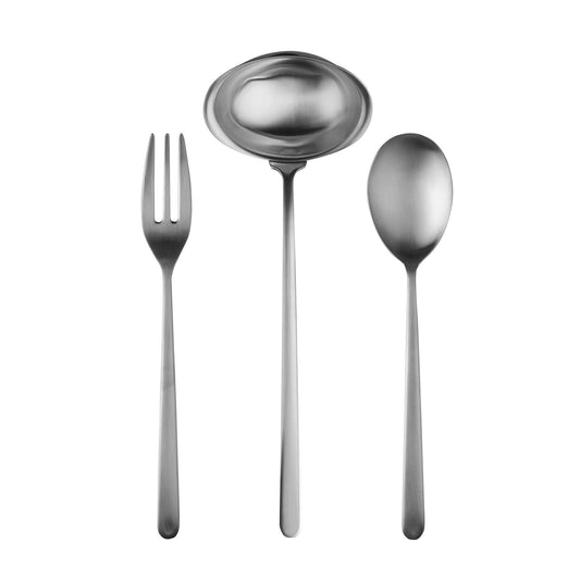 Linea Ice 3 Piece Serving Set