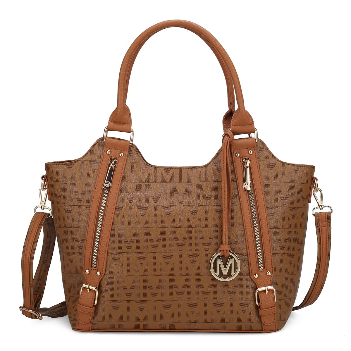  MKF Collection Thania Signature Tote Bag - Beige - Bonton