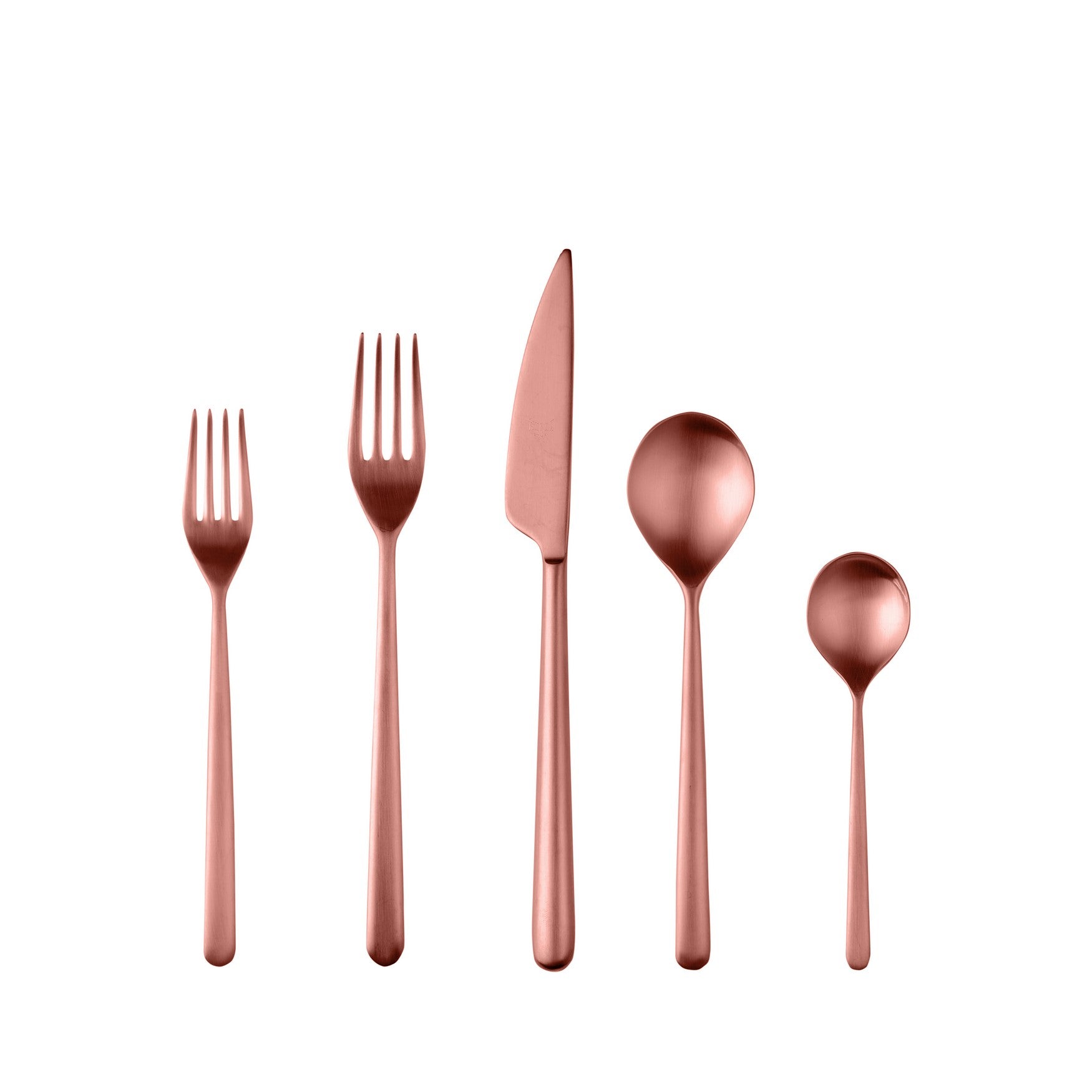  Mepra Linea Ice Bronze 5 Piece Flatware Set - Default Title - Bonton