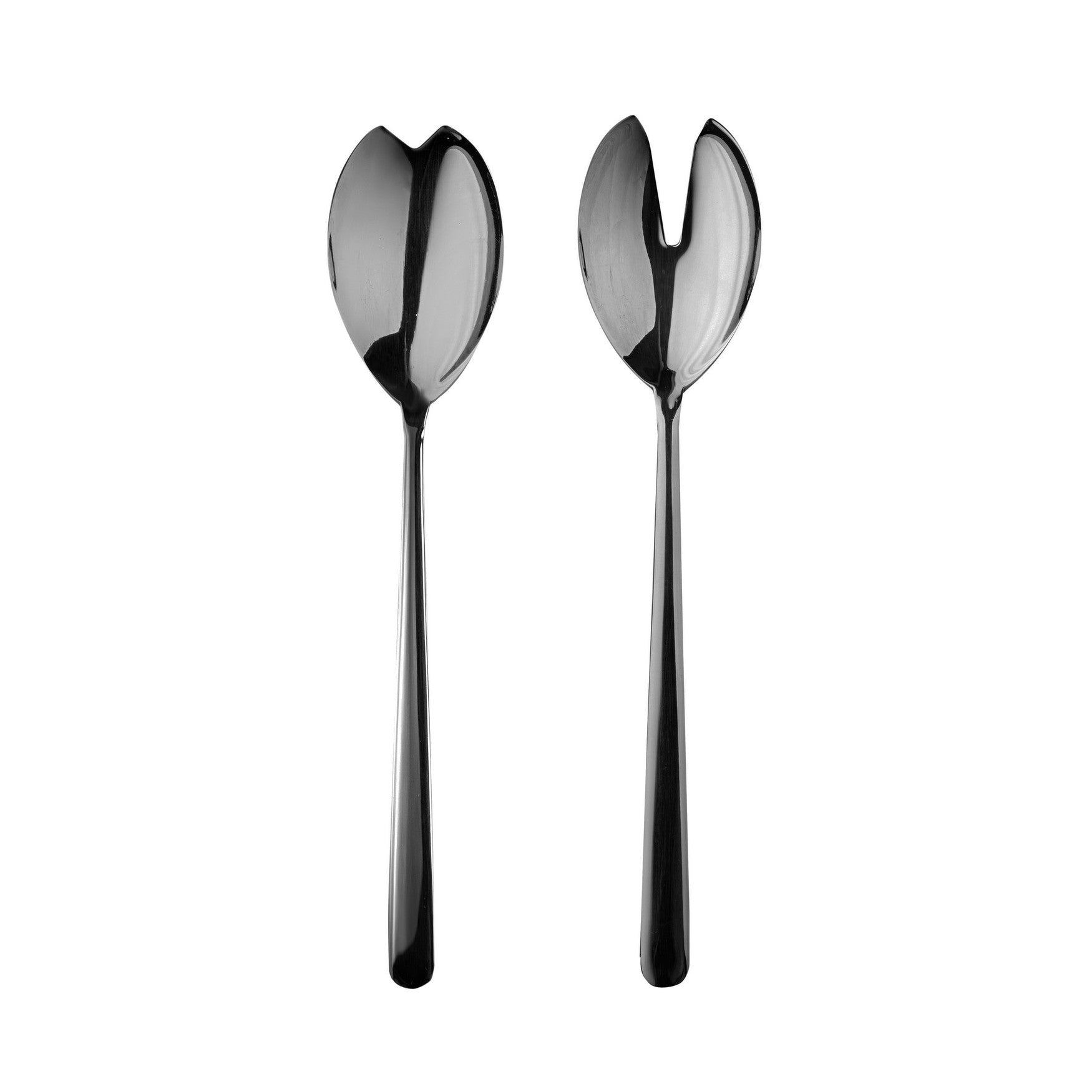  Mepra Linea Nero Salad Servers - Default Title - Bonton