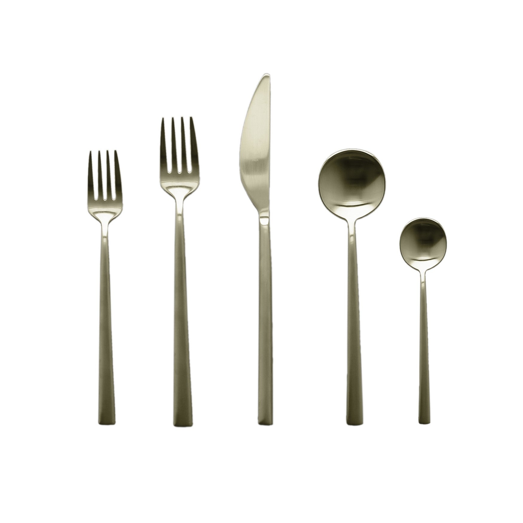  Mepra Movida Ice Champagne 5 Piece Flatware Set - Default Title - Bonton