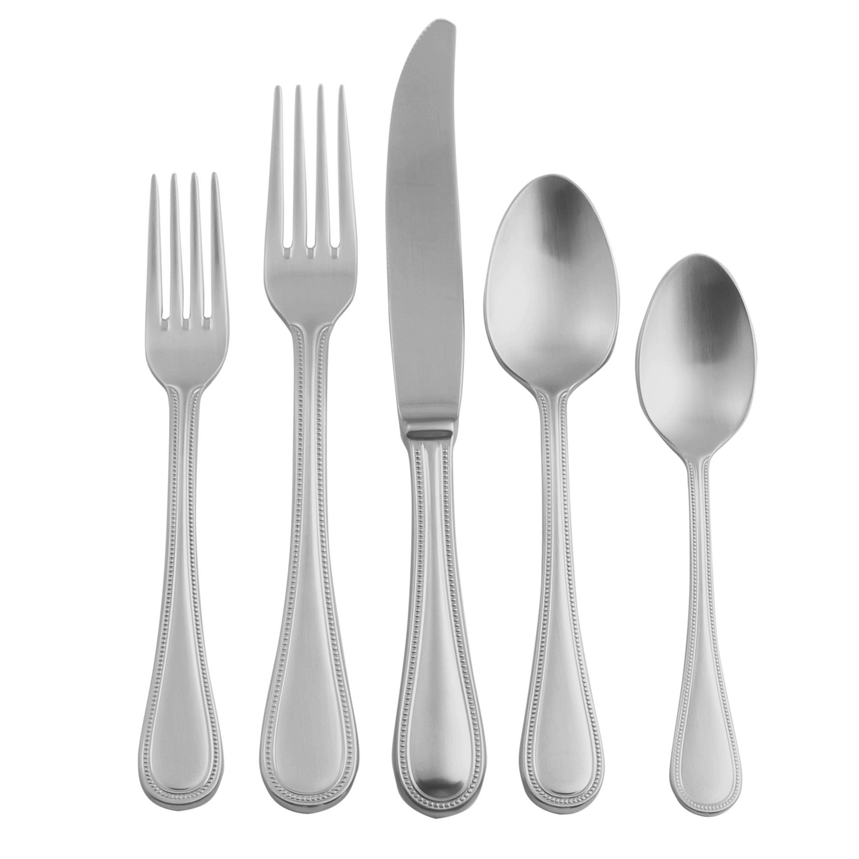  Mepra Perla Ice Nero 20 Piece Flatware Set - Default Title - Bonton