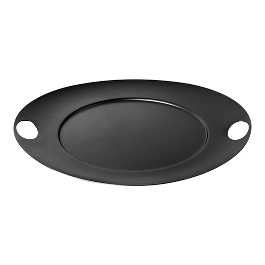 Saturno Gray Charger Plate