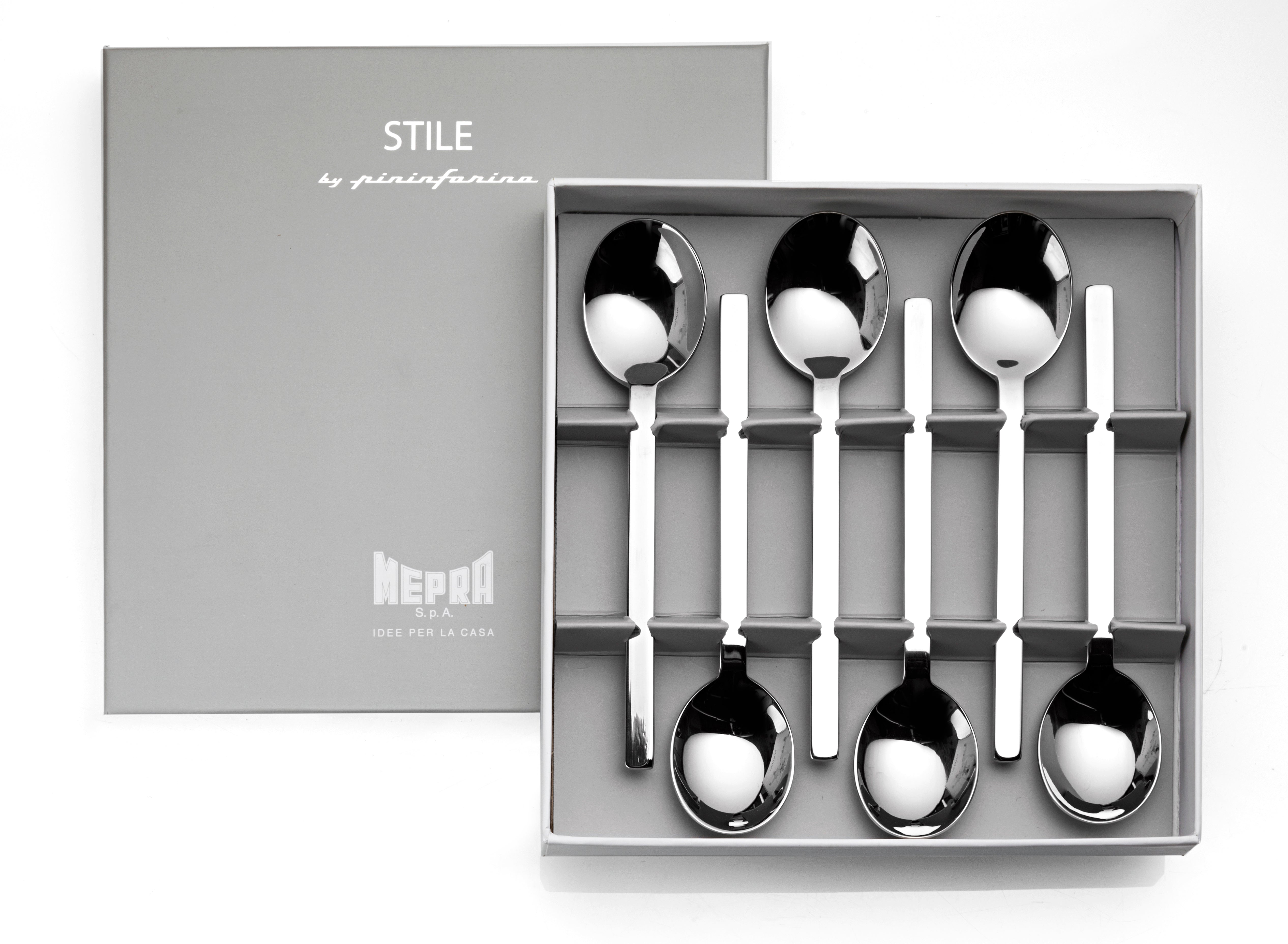  Mepra Stile Coffee Spoons Set of 6 - Default Title - Bonton