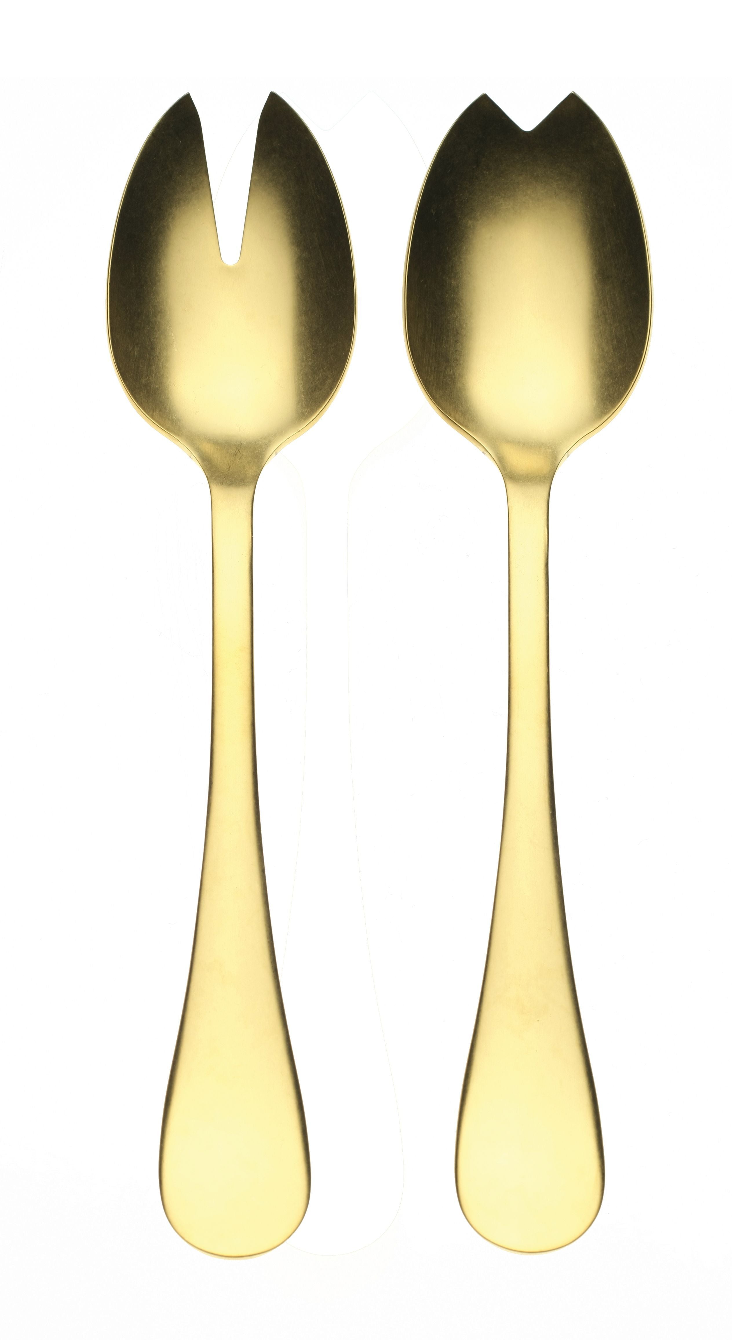  Mepra Vintage Gold 2 Piece Salad Servers - Default Title - Bonton