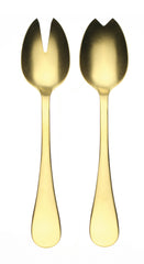 Vintage Gold 2 Piece Salad Servers