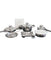 TFK Gourmet Collection 18/10 Stainless Steel 15 Piece Cookware Set