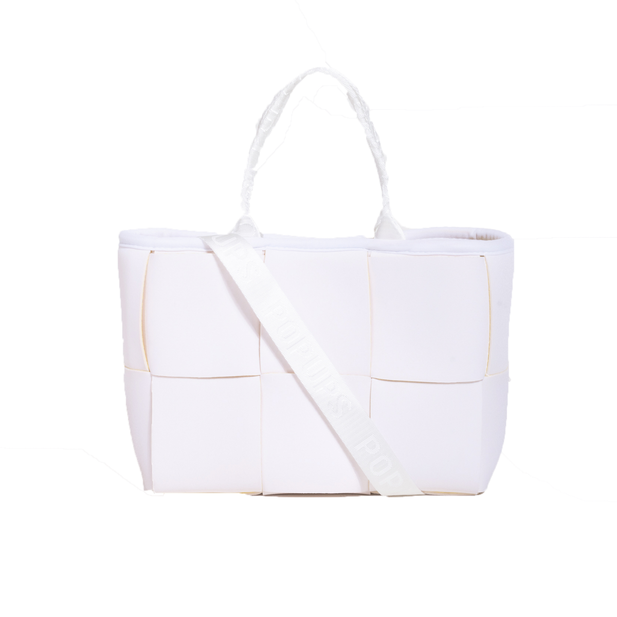  Pop Ups Brand Mini Icon Tote White Yellow - Default Title - Bonton