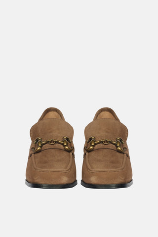 Vera Suede - Heeled Loafers