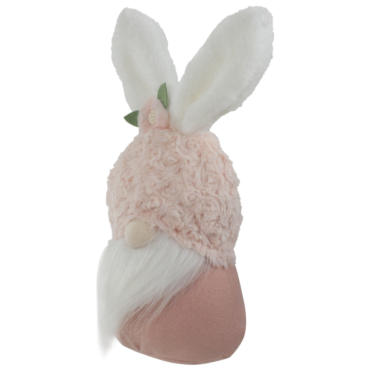  Northlight Easter and Spring Floral Gnome Head With Bunny Ears - 14