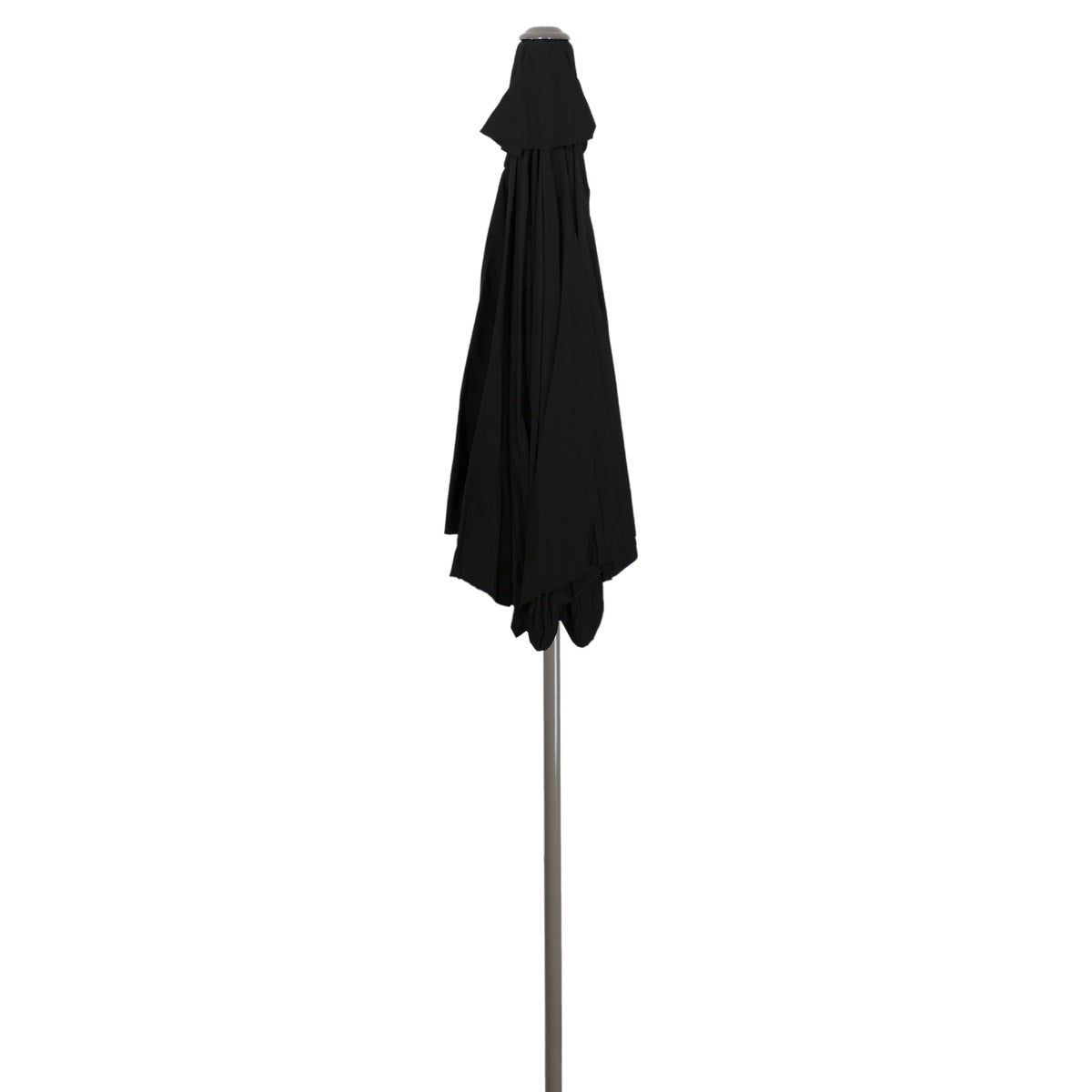  Northlight 7.5ft Outdoor Patio Market Umbrella With Hand Crank  Black - Black - Bonton