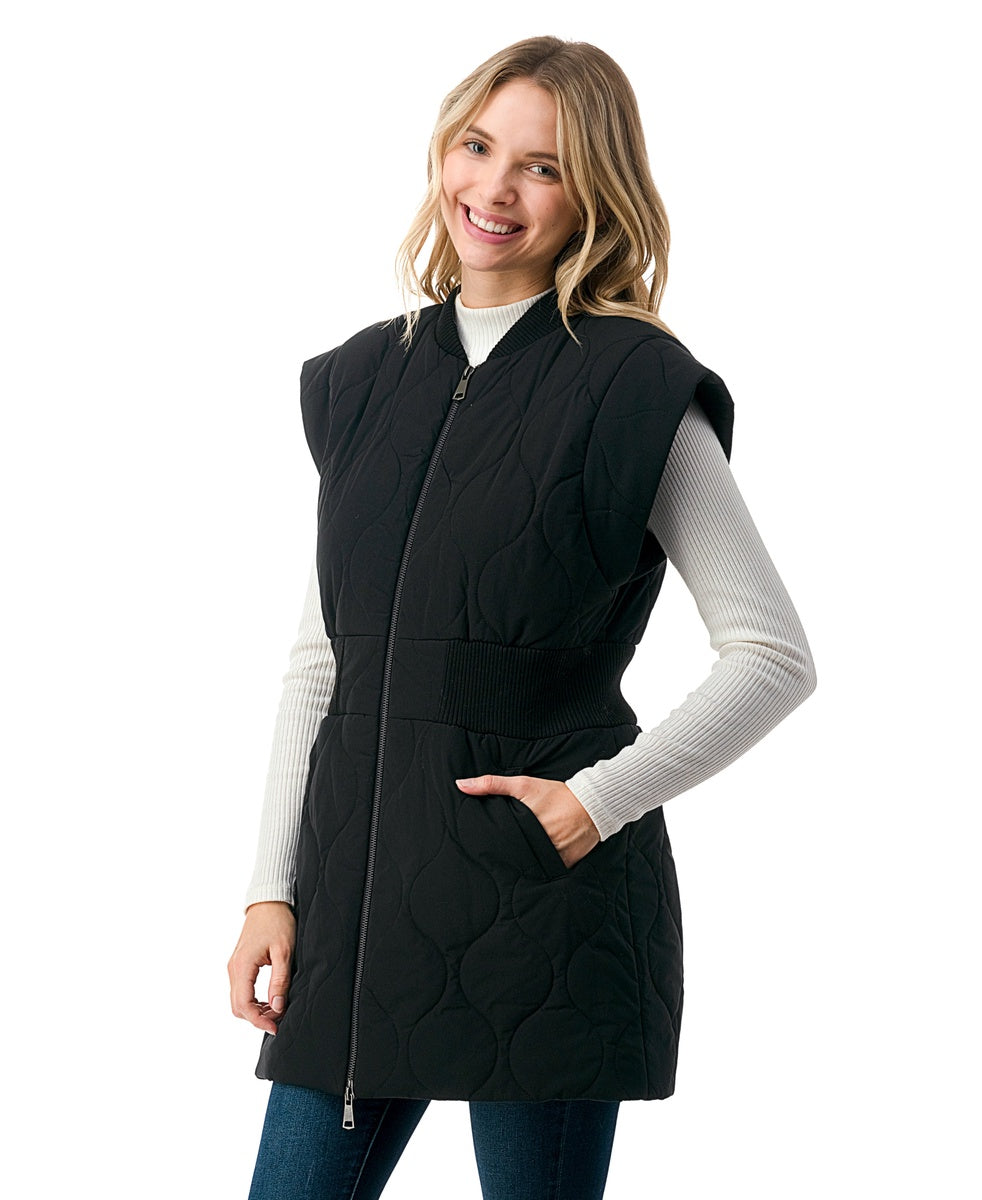  Marcus Adler The Zara Vest - BLACK - Bonton