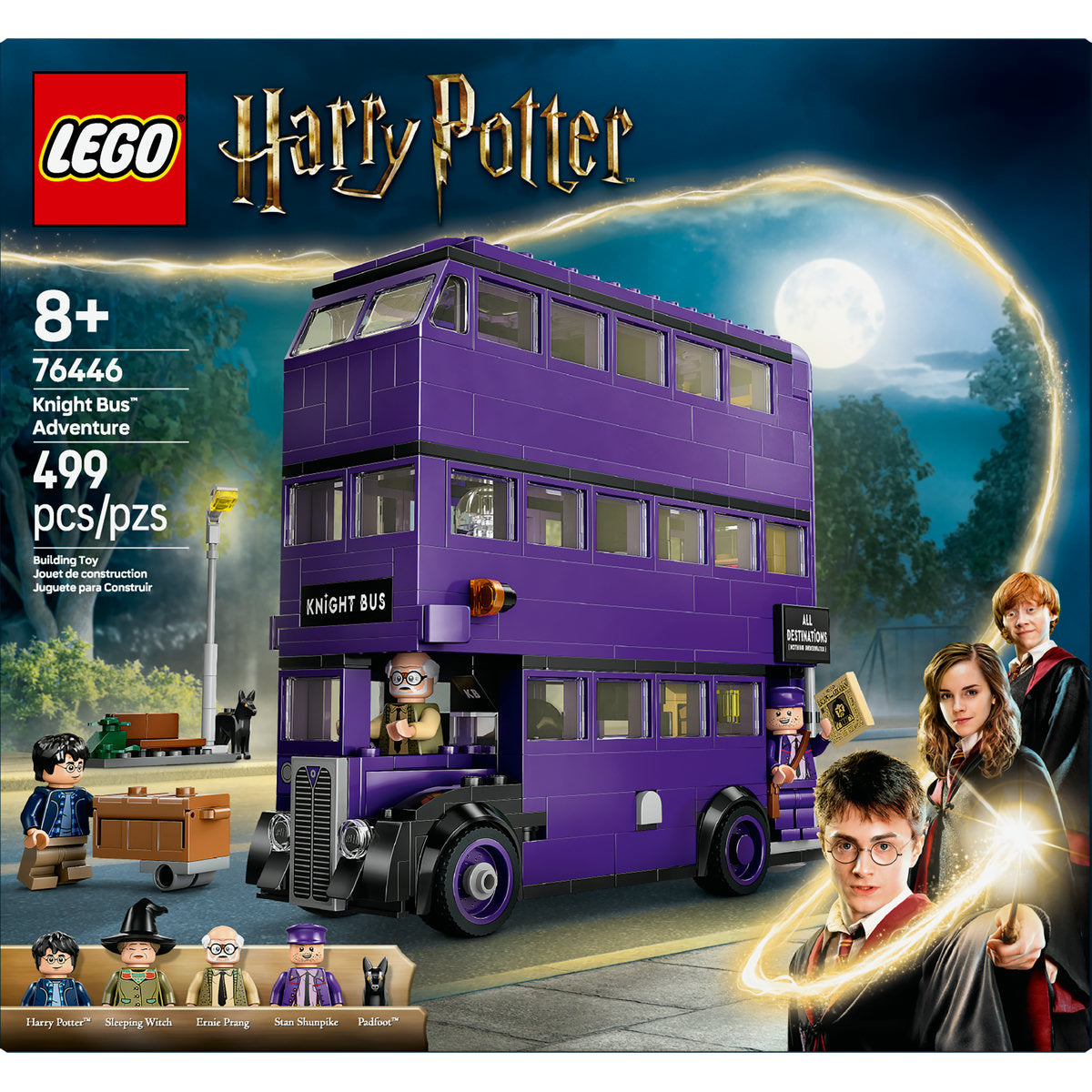  LEGO LEGO® Harry Potter™ Knight Bus™ Adventure, Magic Vehicle Toy 76446 - Harry Potter - Bonton
