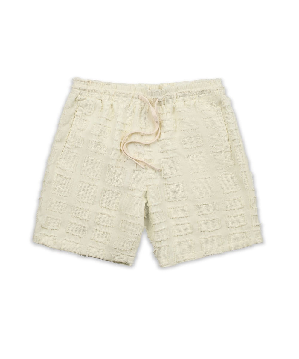  Reason Clothing Textured Short - Cream - CREAM - Bonton