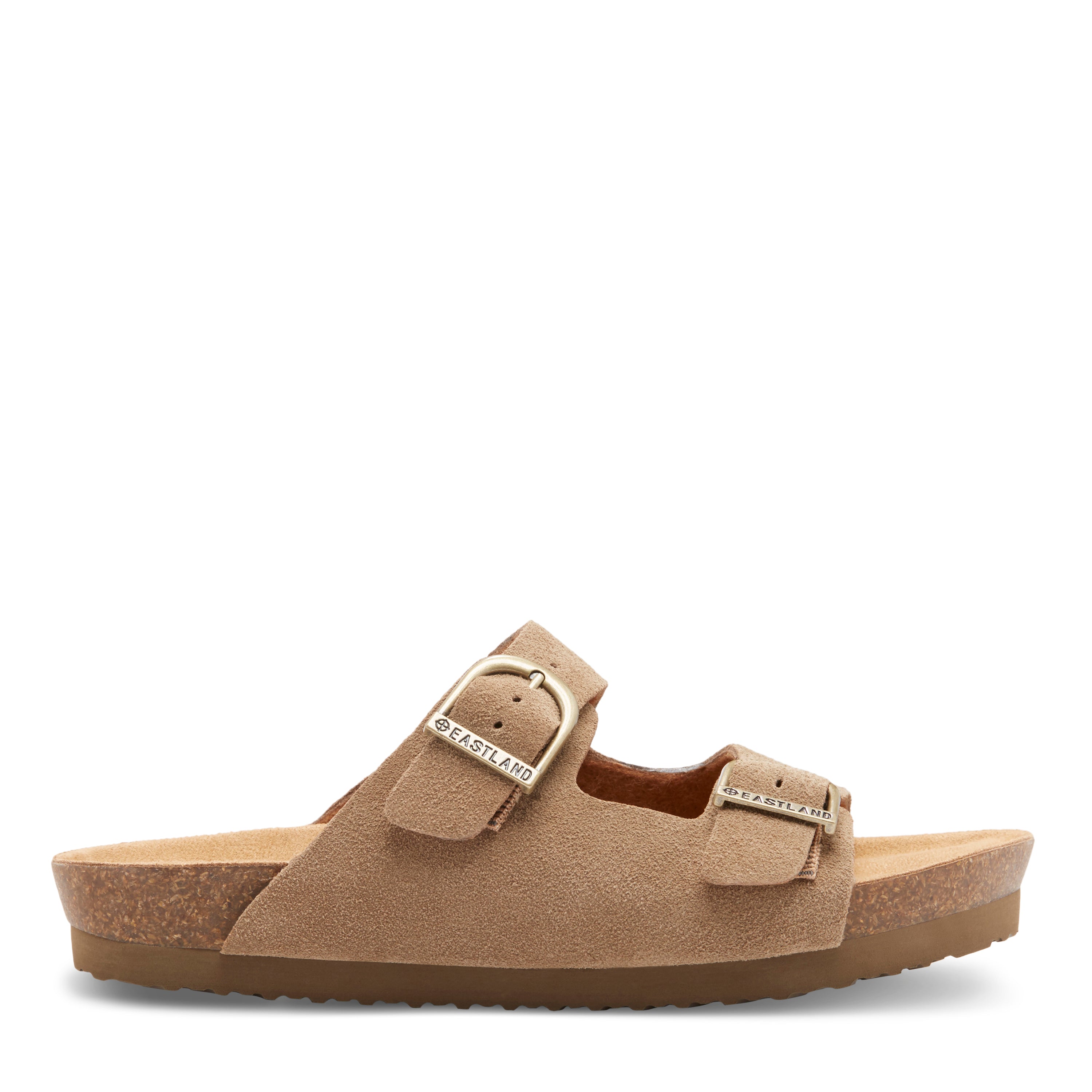  Eastland Cambridge Sandal - Khaki Suede - Bonton