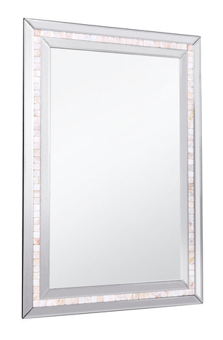 Mosaic Tiled  Beveled Bathroom/Vanity Mirror