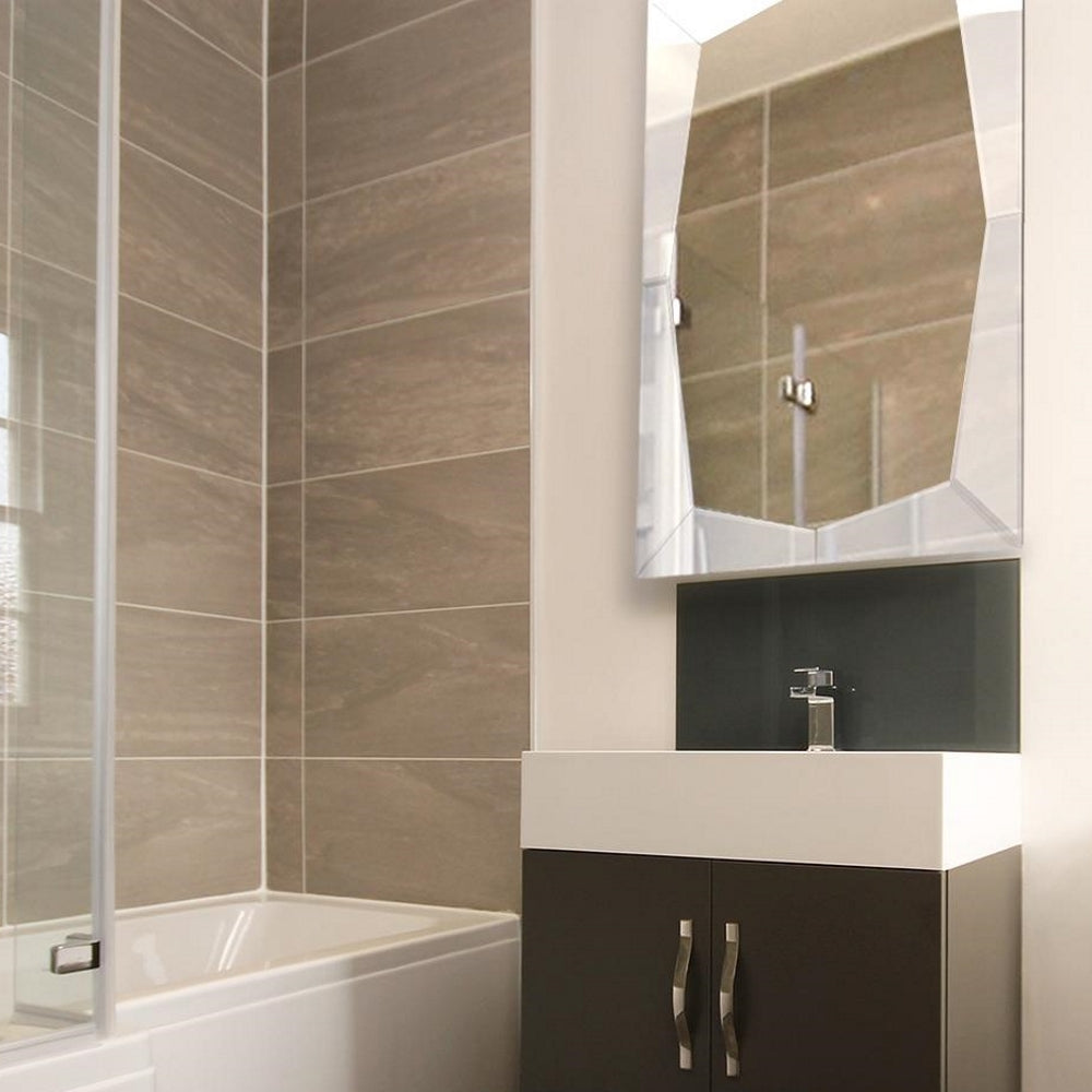  Camden Isle Queen Etched Beveled Bathroom/Vanity Mirror - Default Title - Bonton