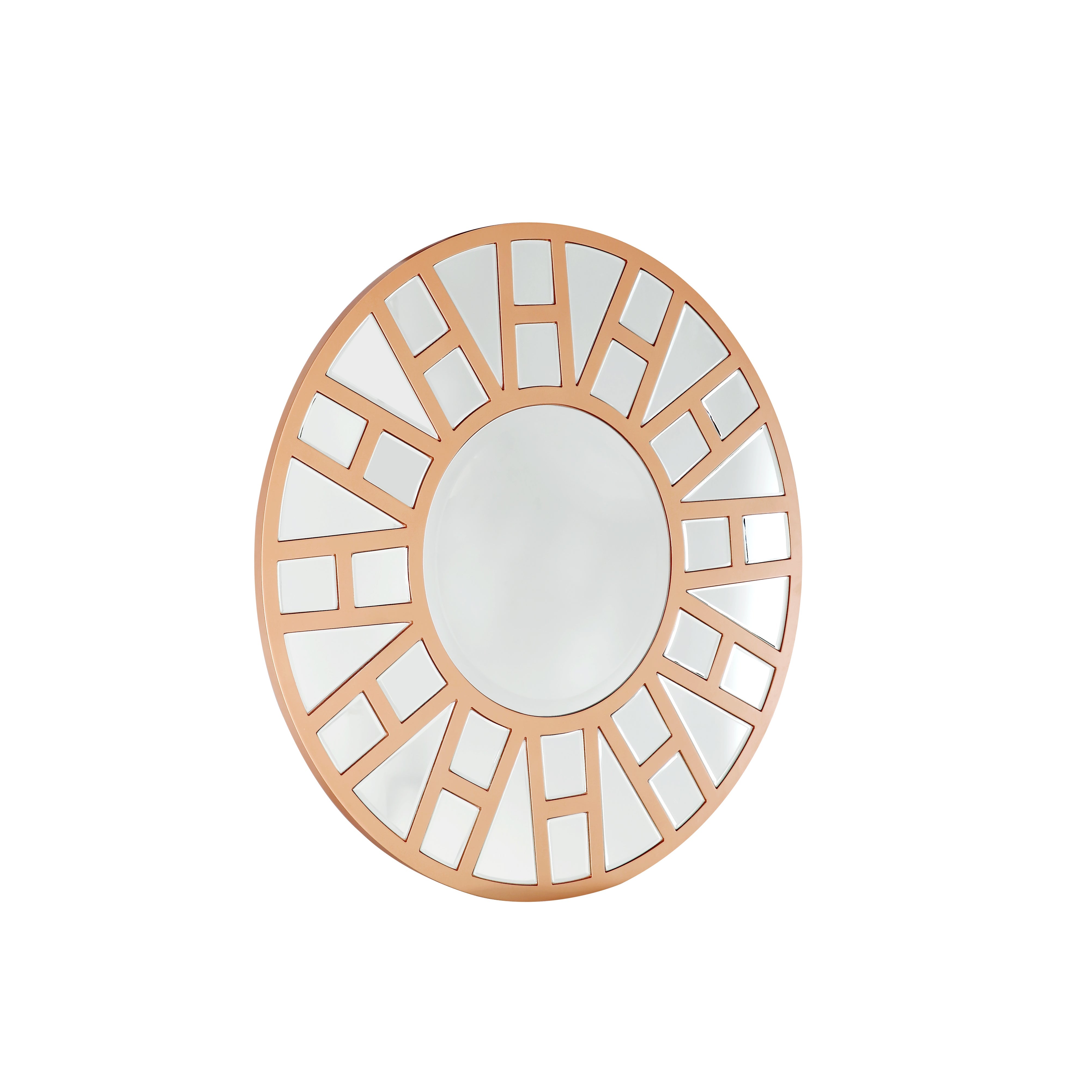  Camden Isle Millennium Circular Accent Mirror - Default Title - Bonton