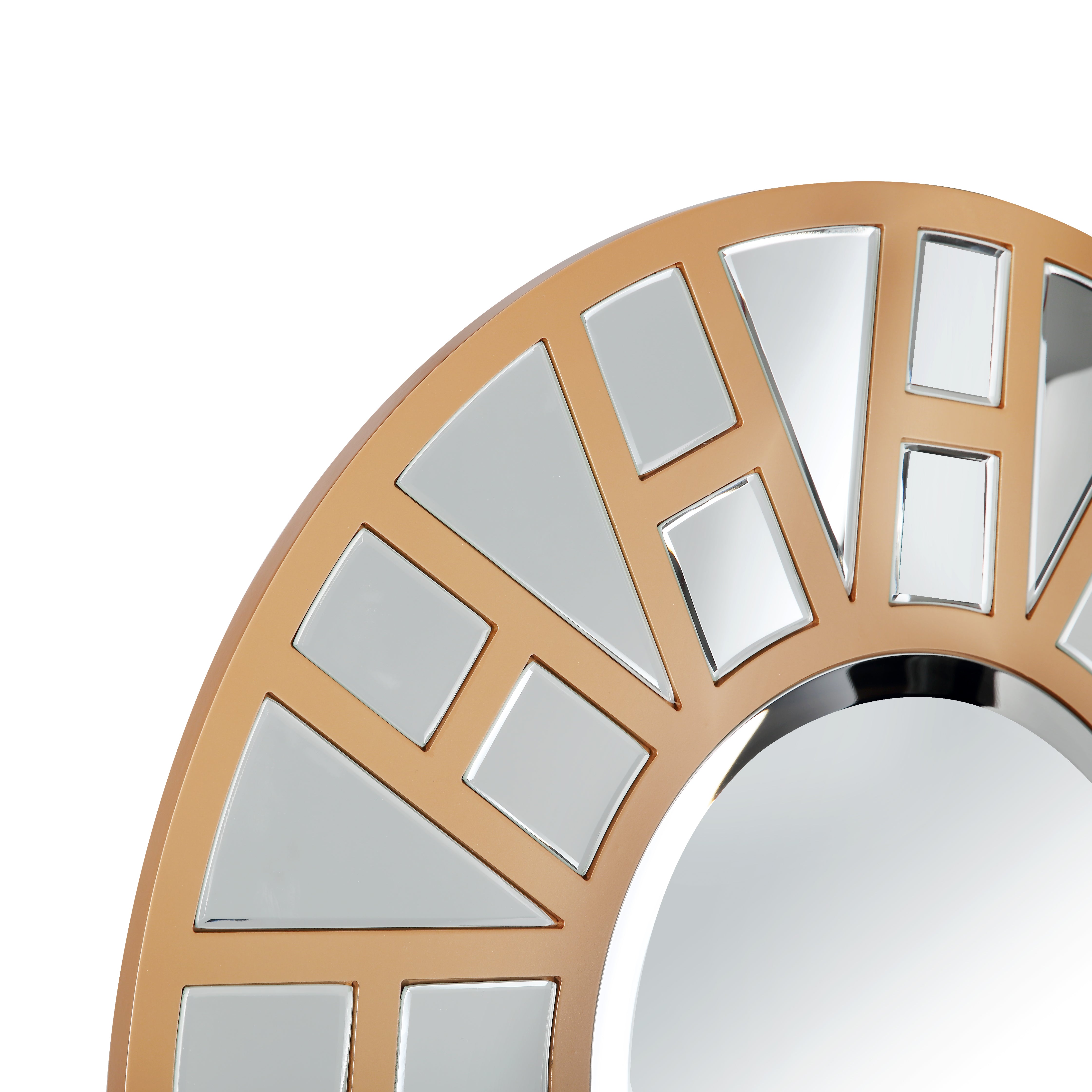  Camden Isle Millennium Circular Accent Mirror - Default Title - Bonton
