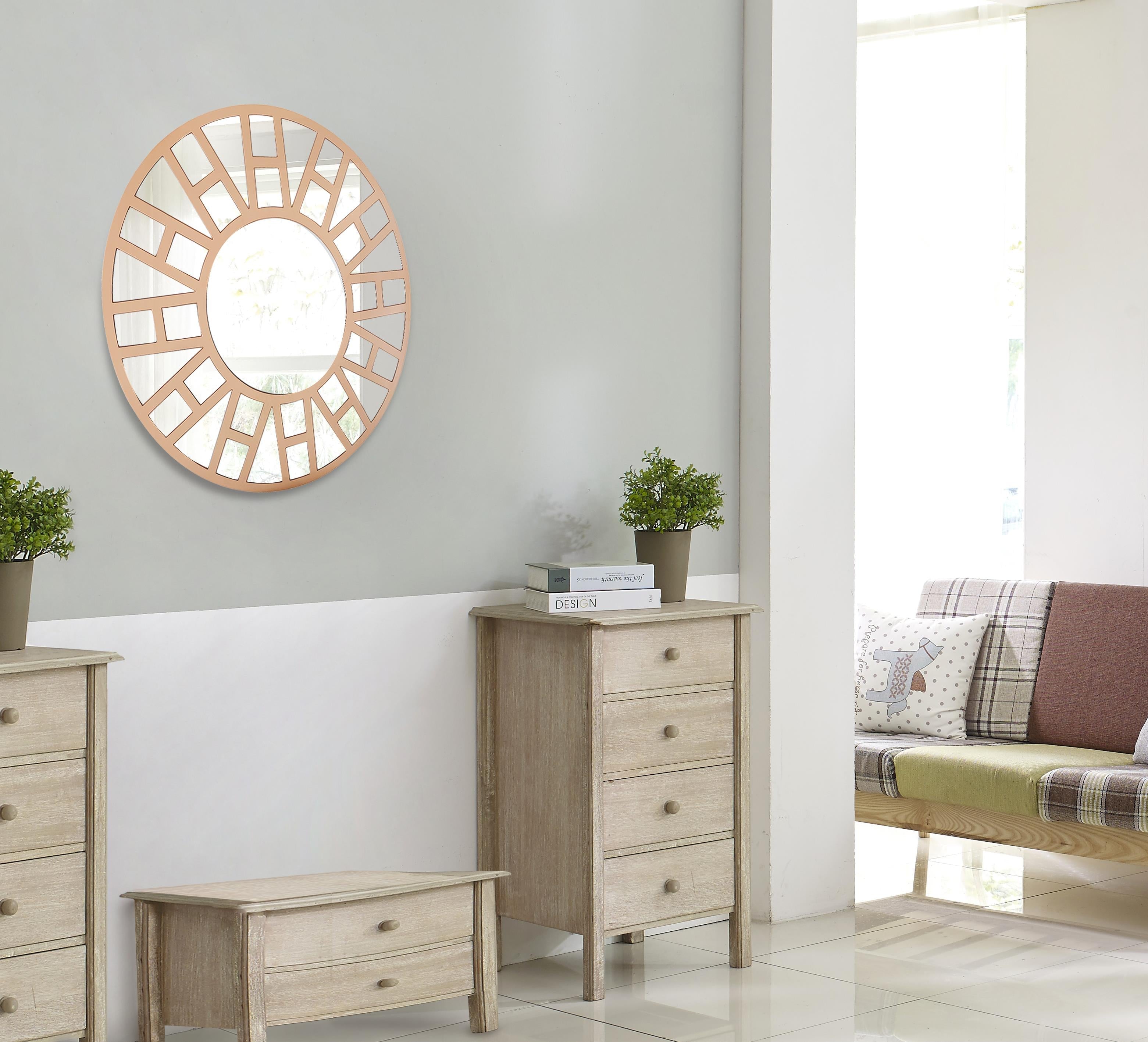  Camden Isle Millennium Circular Accent Mirror - Default Title - Bonton
