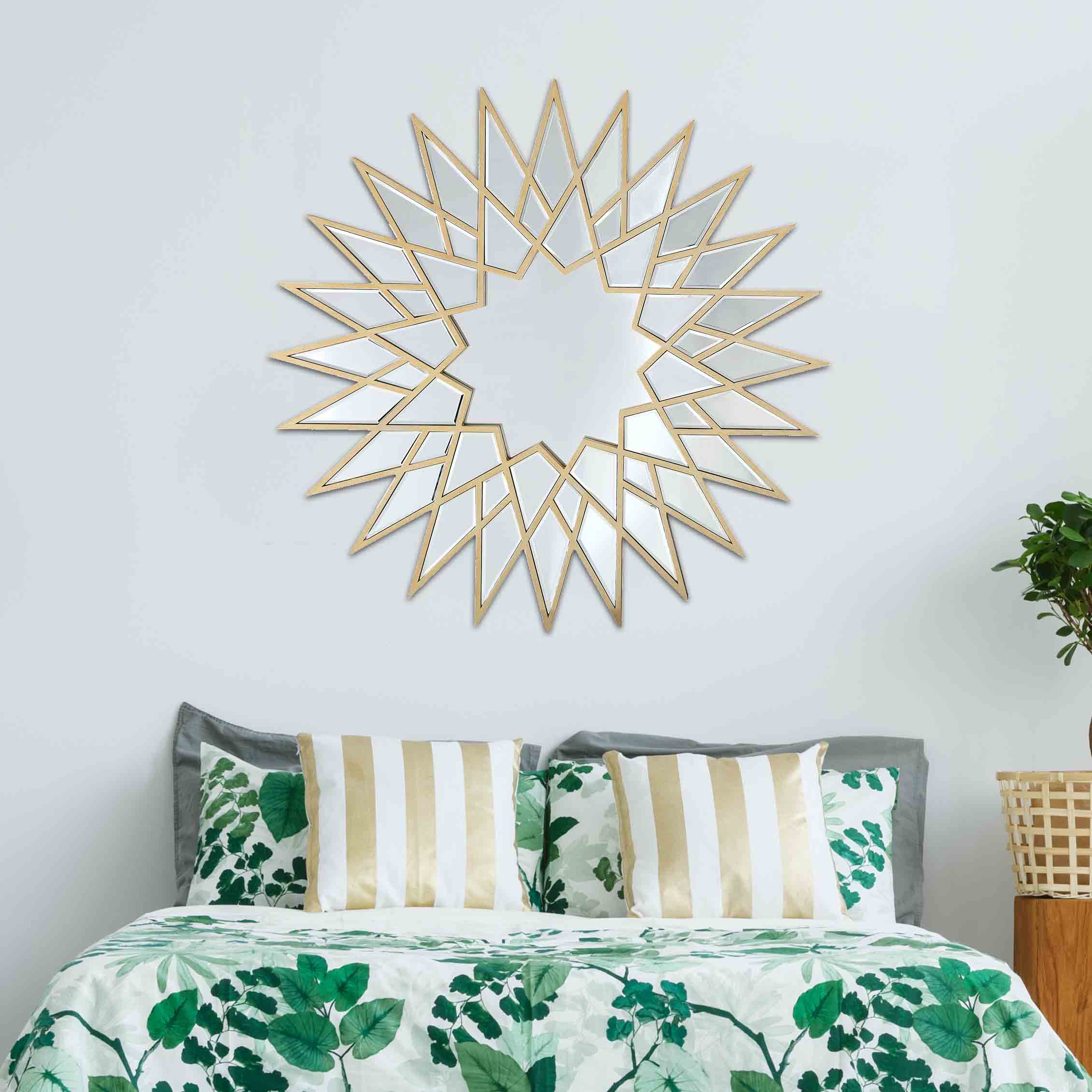  Camden Isle Evening Star Accent Mirror - Default Title - Bonton