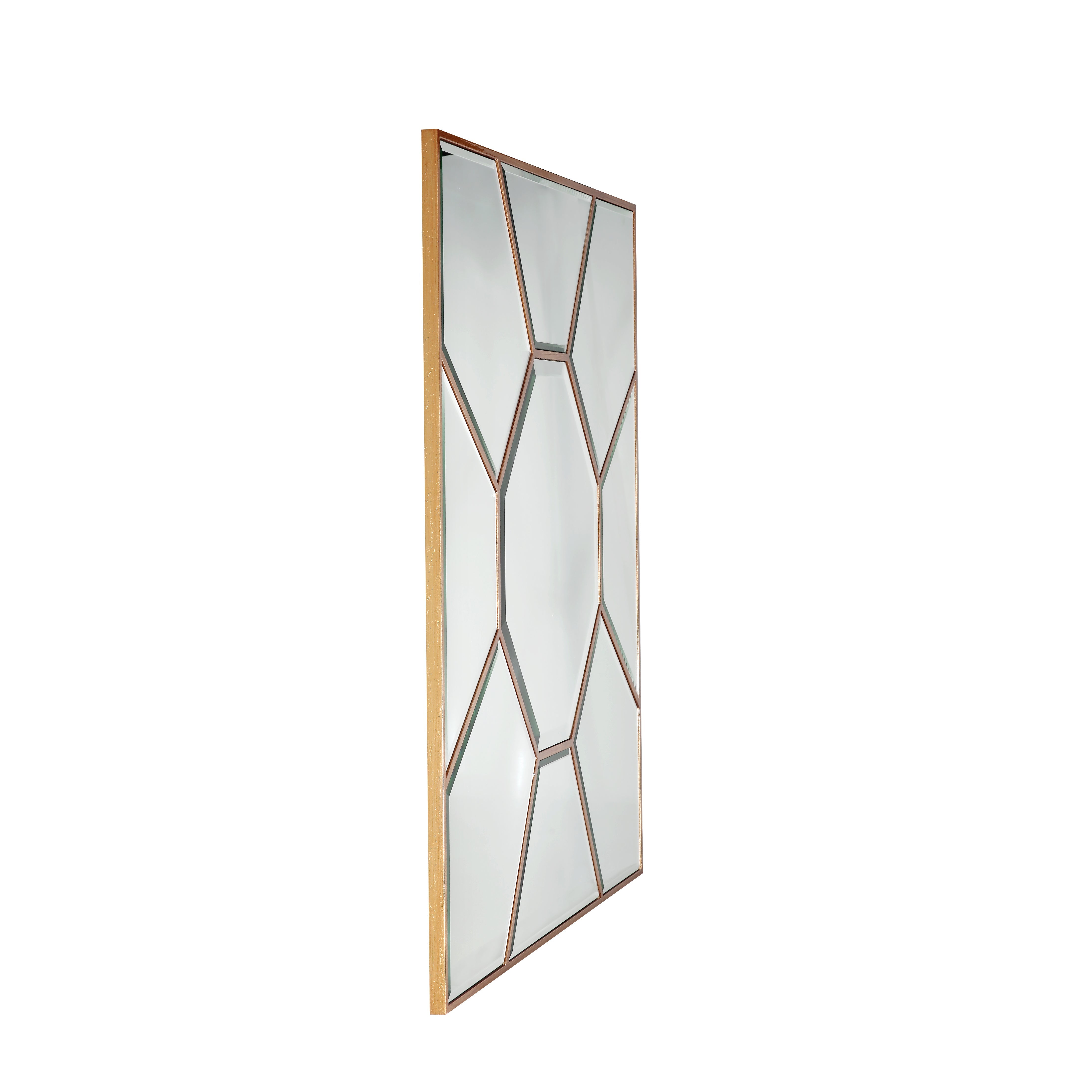  Camden Isle Sunflower Accent Mirror - Default Title - Bonton