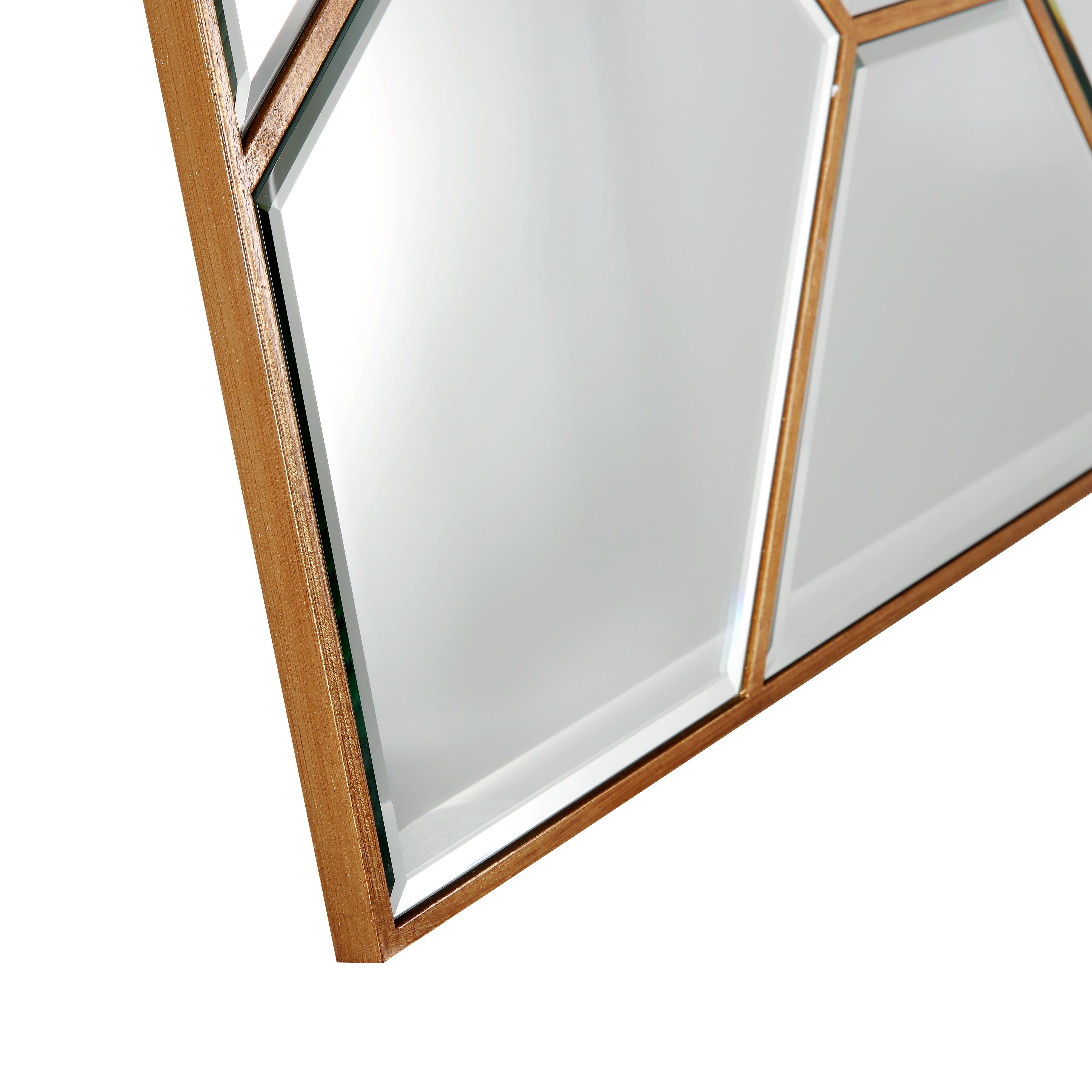  Camden Isle Sunflower Accent Mirror - Default Title - Bonton